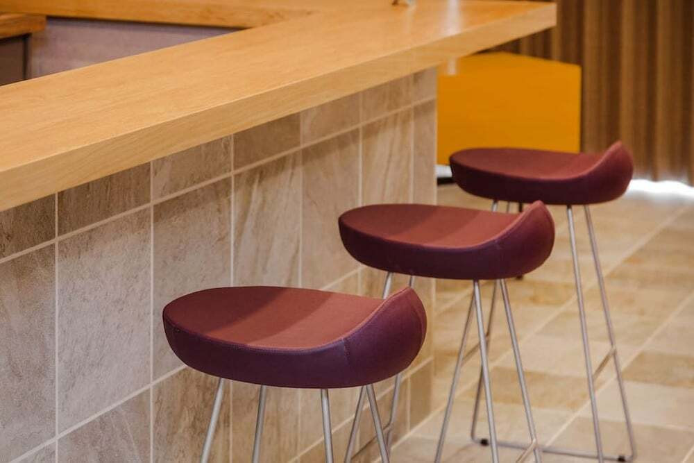 客室内のダイニングエリア