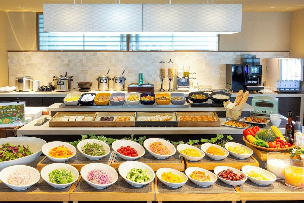 朝食ビュッフェ