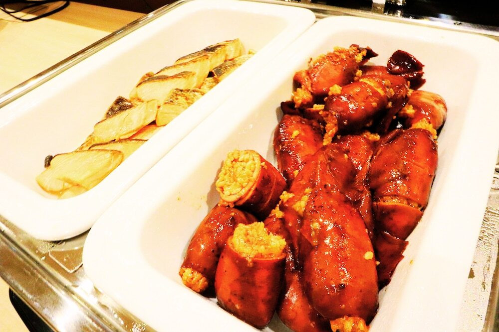 朝食ビュッフェ