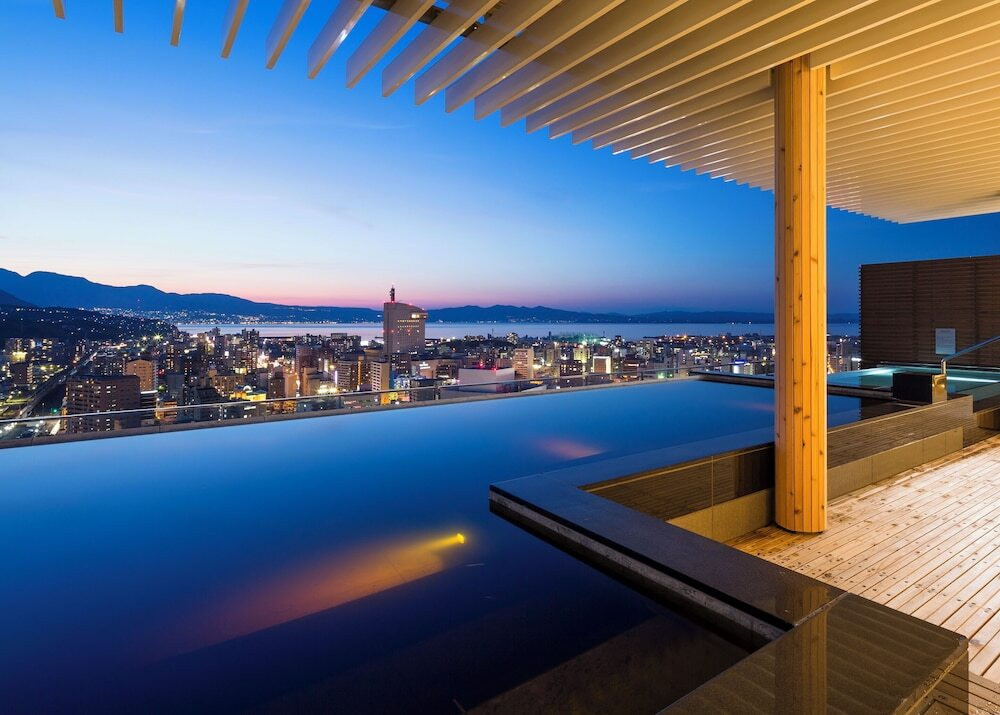 天空露天風呂①