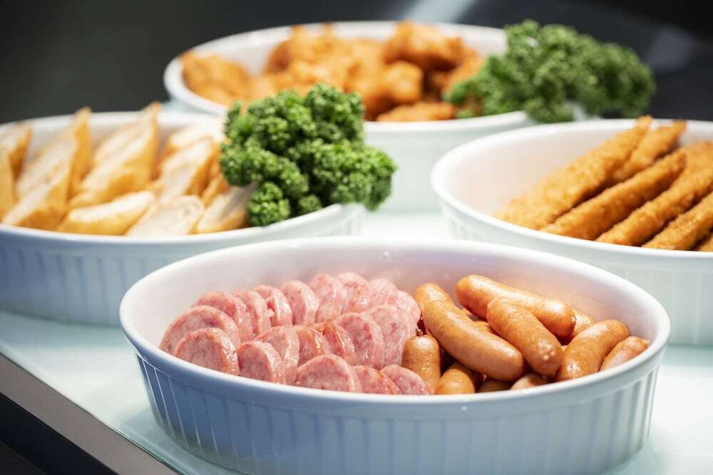 朝食ビュッフェ