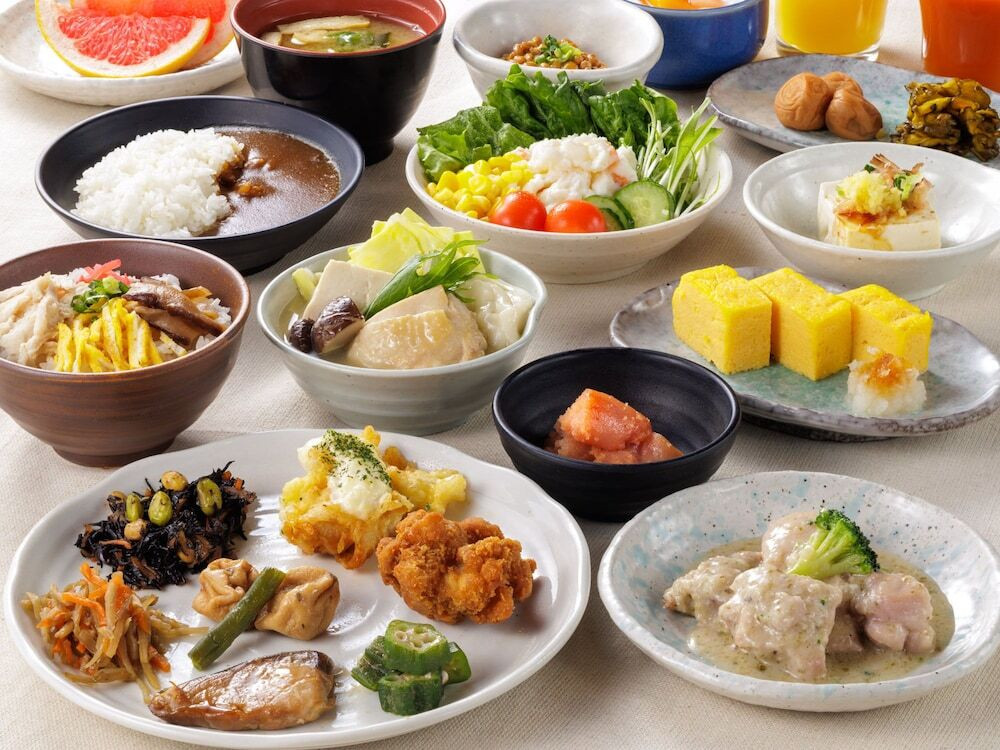 朝食ビュッフェ