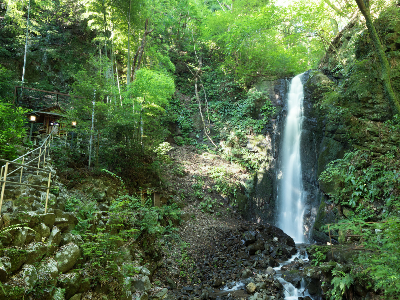 神奈川県湯河原町　不動滝