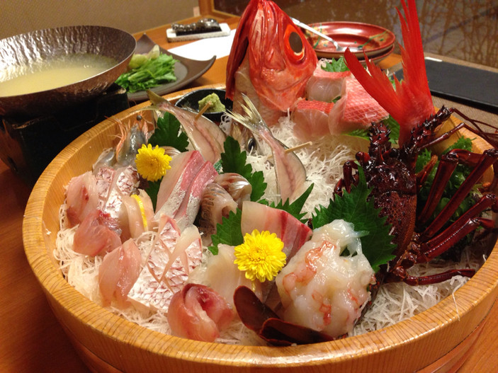 「花月亭」 料理 55153450 お刺身盛り　二人前