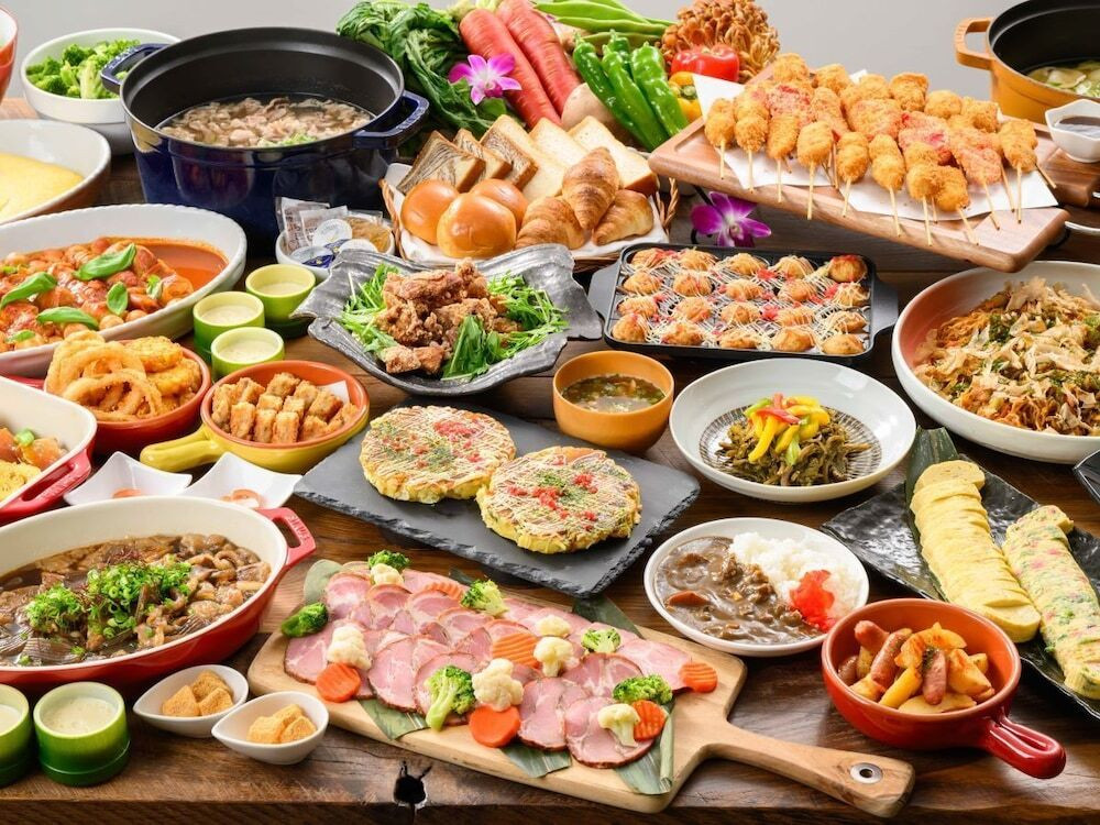 朝食ビュッフェ