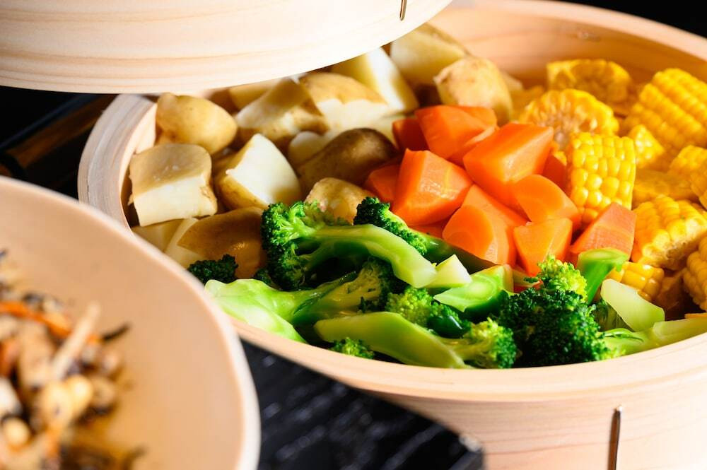 朝食ビュッフェ