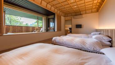 露天風呂付スイート季 寝室 / 1