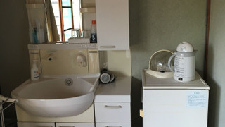 和室スタンダードルーム　共用バスルーム　ガーデンビュー