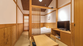 [贅沢旅]舟盛付きグルメプラン&朝食つき露天風呂付ツイン和室 禁煙