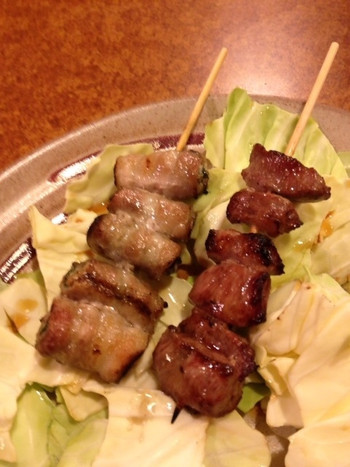 「串焼 狄 紙屋町店」 料理 11840634 シソ巻きとサガリ