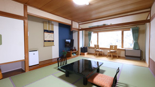 和室ツインルーム 松川渓谷ビュー