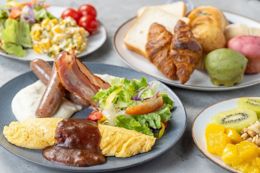 朝食ビュッフェ