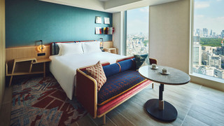 プレミアム ルーム キングベッド 1 台 (High Floor, Sep Bath, Up to 3 Guests)