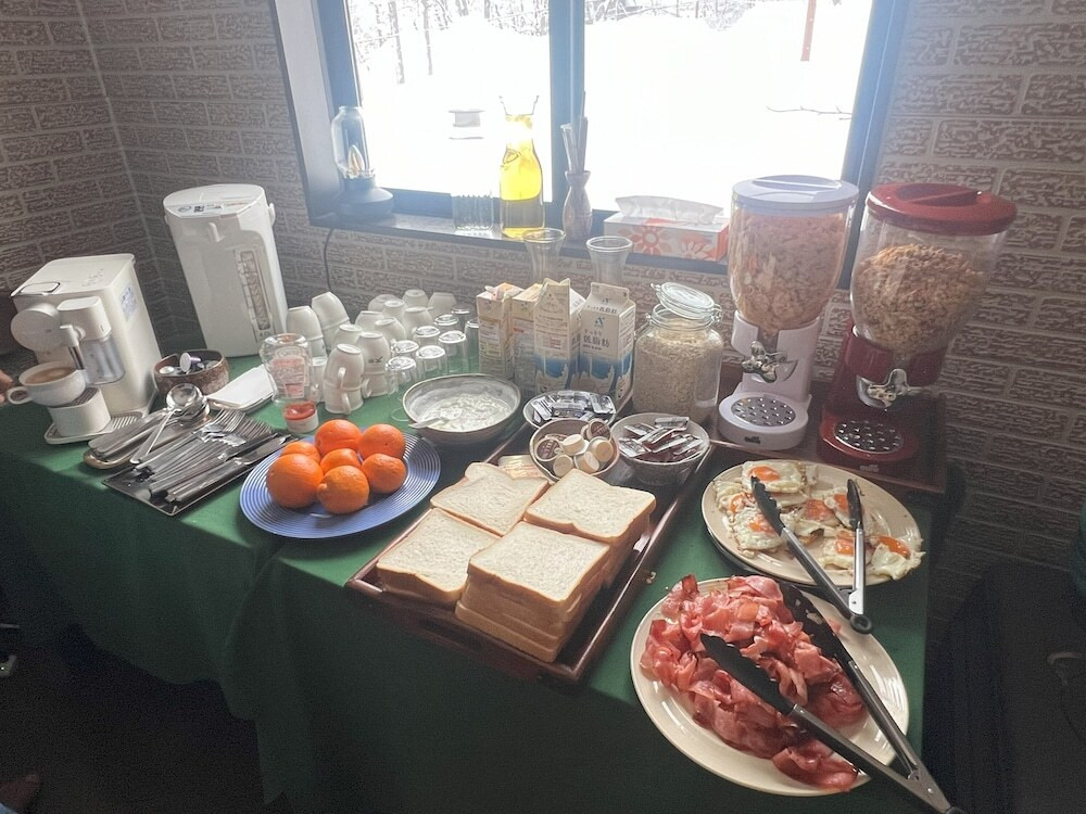 朝食ビュッフェ