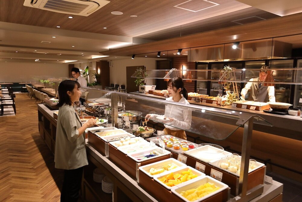 朝食ビュッフェ