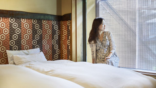 10畳ツインルーム 専用温泉風呂付き客室