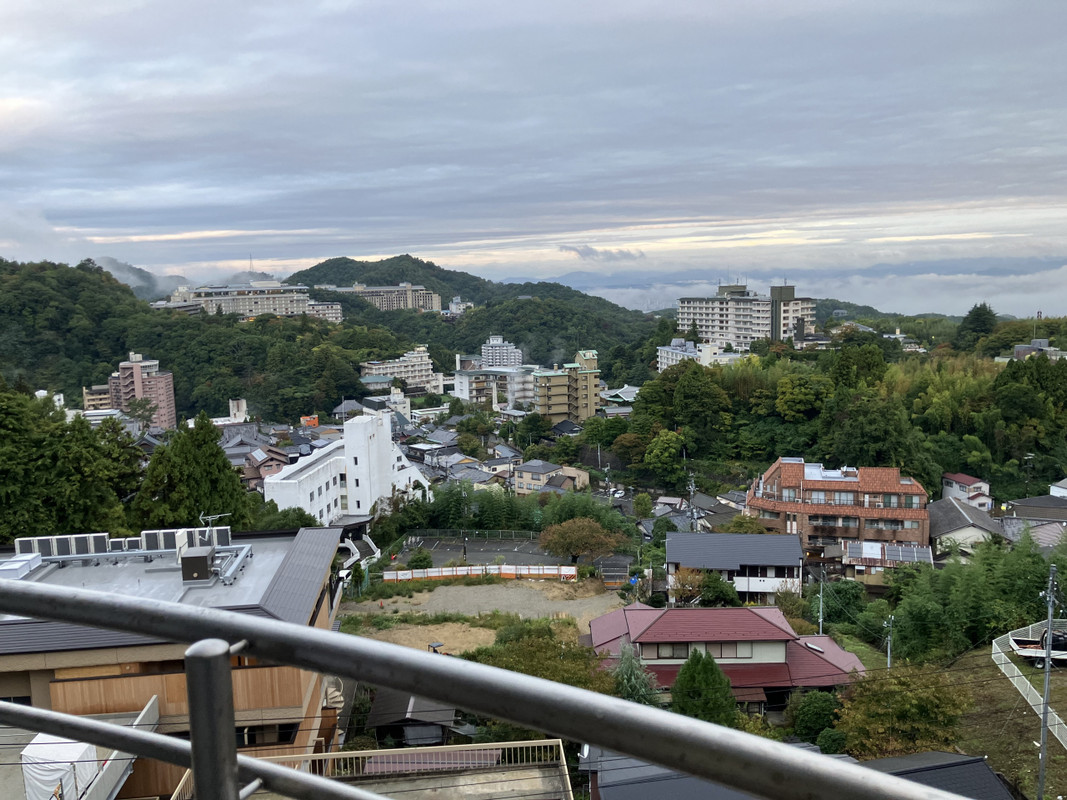 有馬温泉が一望できます。