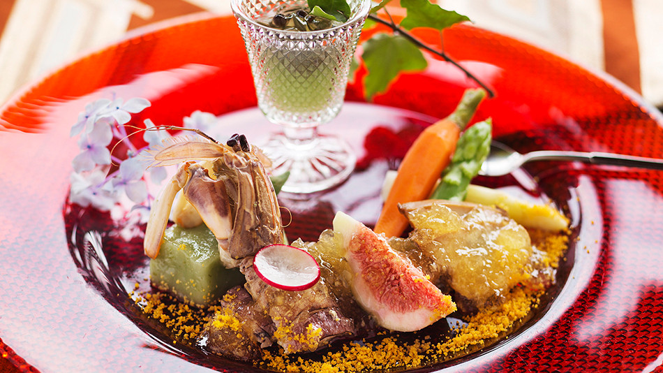 夕食／創作会席料理一例②