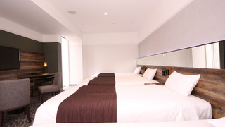 デラックス トリプルルーム+ソファーベッド (ユニットタイプバスルーム、トイレ仕切り、シャワーブース)