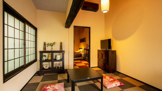 デラックス 和洋室 母屋GR12  ※ベジタリアンの食事変更はできません