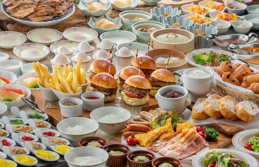 朝食ビュッフェ
