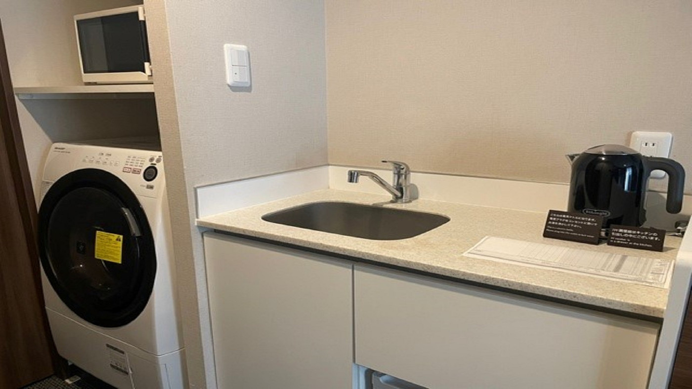 全4タイプの洗濯乾燥機つき客室、朝食は選べるおかず「DELIスタイル」を楽しめるホテル3489850