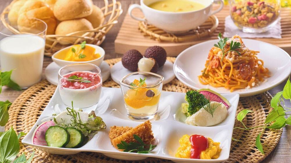 朝食ビュッフェ