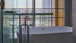 ラグジュアリー スタジオスイート キングベッド 1 台 (Luxury Bath View)