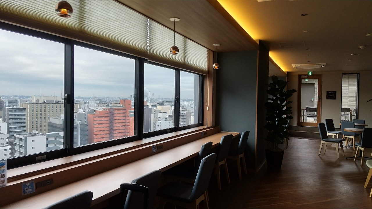 くつろげる湯上り処