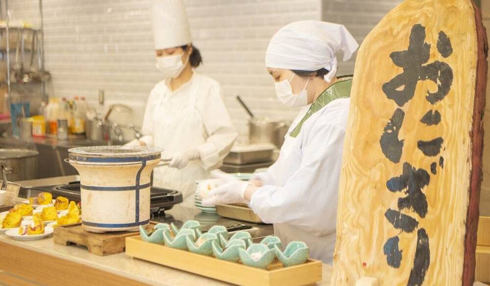 朝食ビュッフェの料理一例② / 2