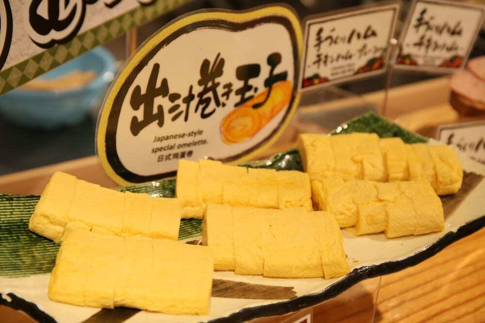 朝食ビュッフェ