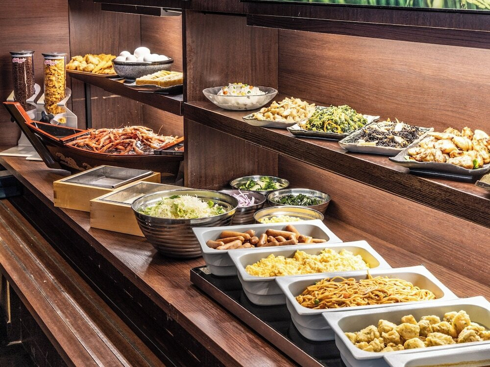 朝食ビュッフェ