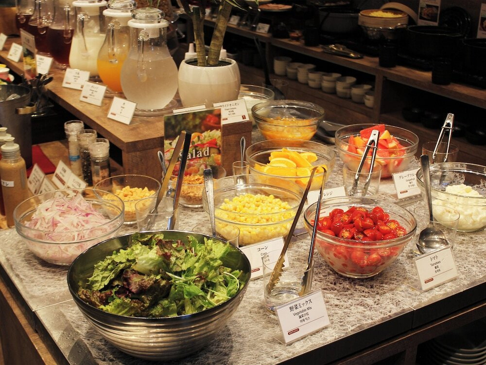 朝食ビュッフェ