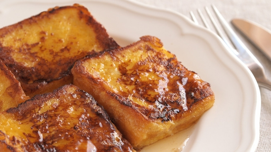 朝食の例 フレンチトースト