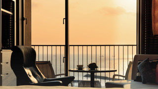 クラブデラックスツイン 禁煙 (クラブプール、ラウンジアクセス付き)