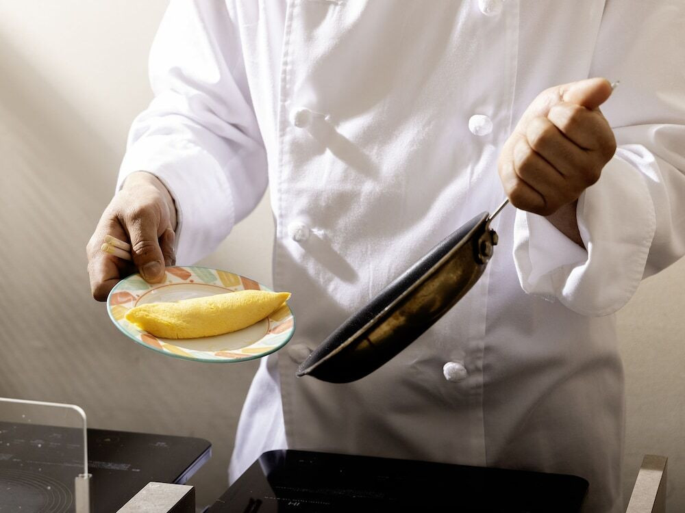 朝食ビュッフェ