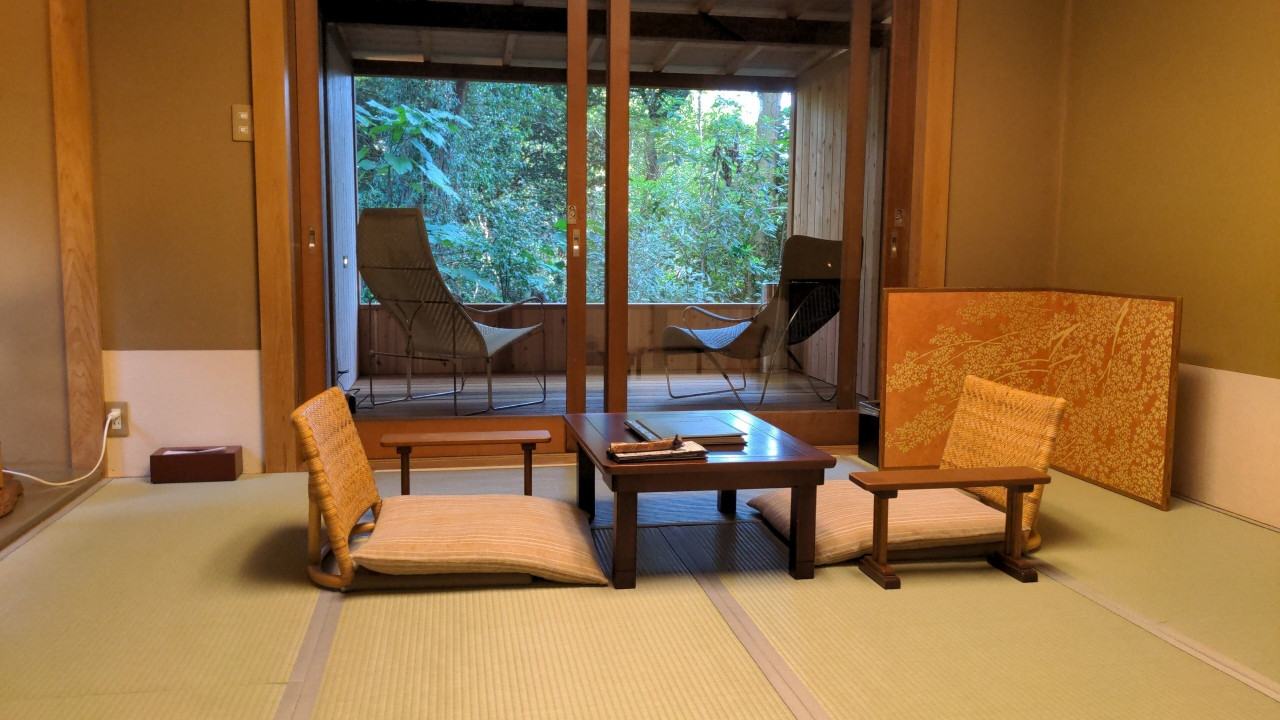 バルコニーの椅子がいいですね