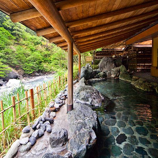 渓流野天風呂「白鳳の湯」 / 1