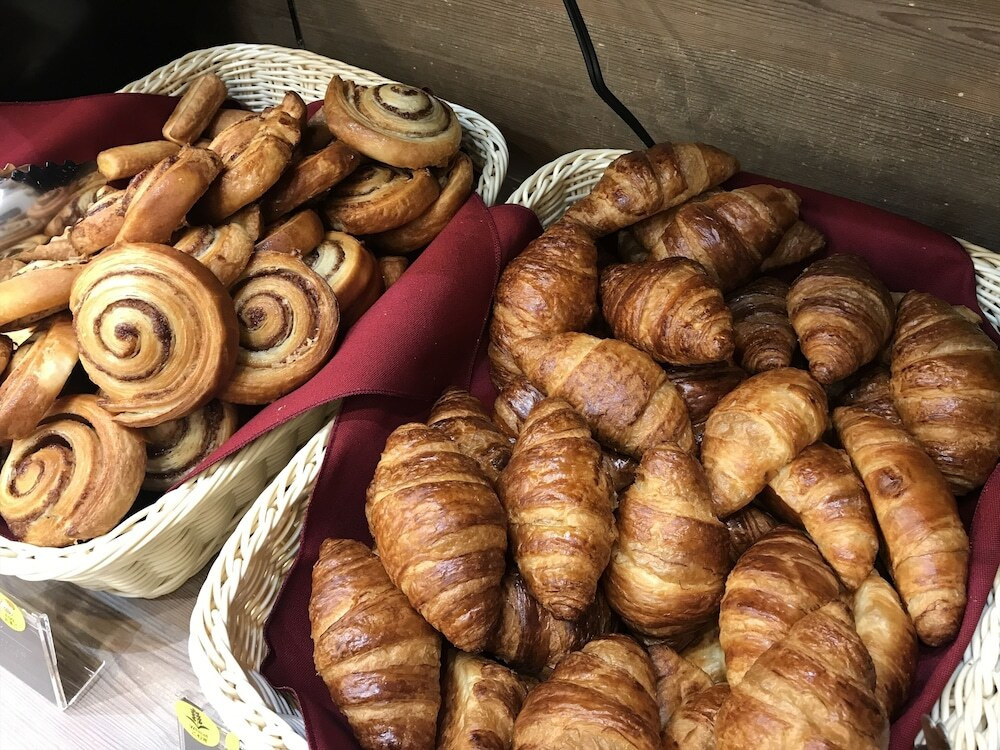 朝食ビュッフェ