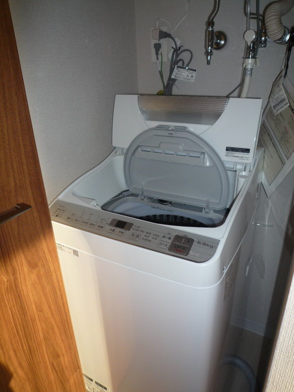 全自動洗濯機付き