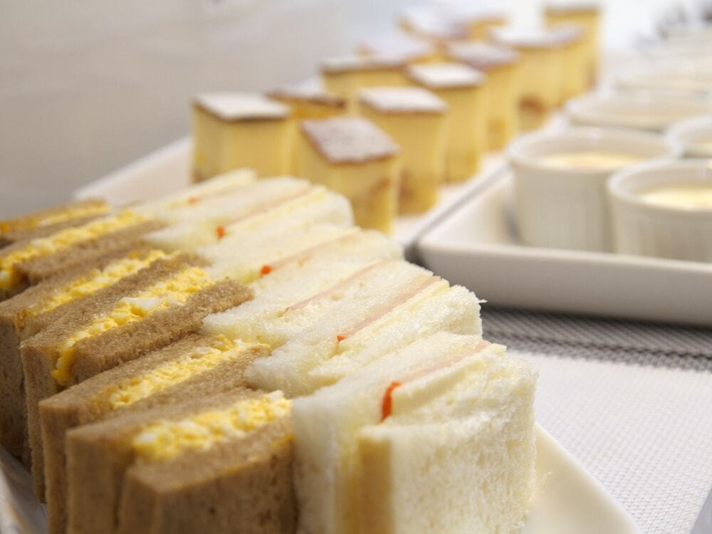 朝食ビュッフェ