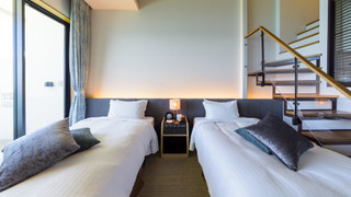 エグゼクティブ ロフト シングルベッド 2 台 禁煙 オーシャンフロント (with Extra Bed)