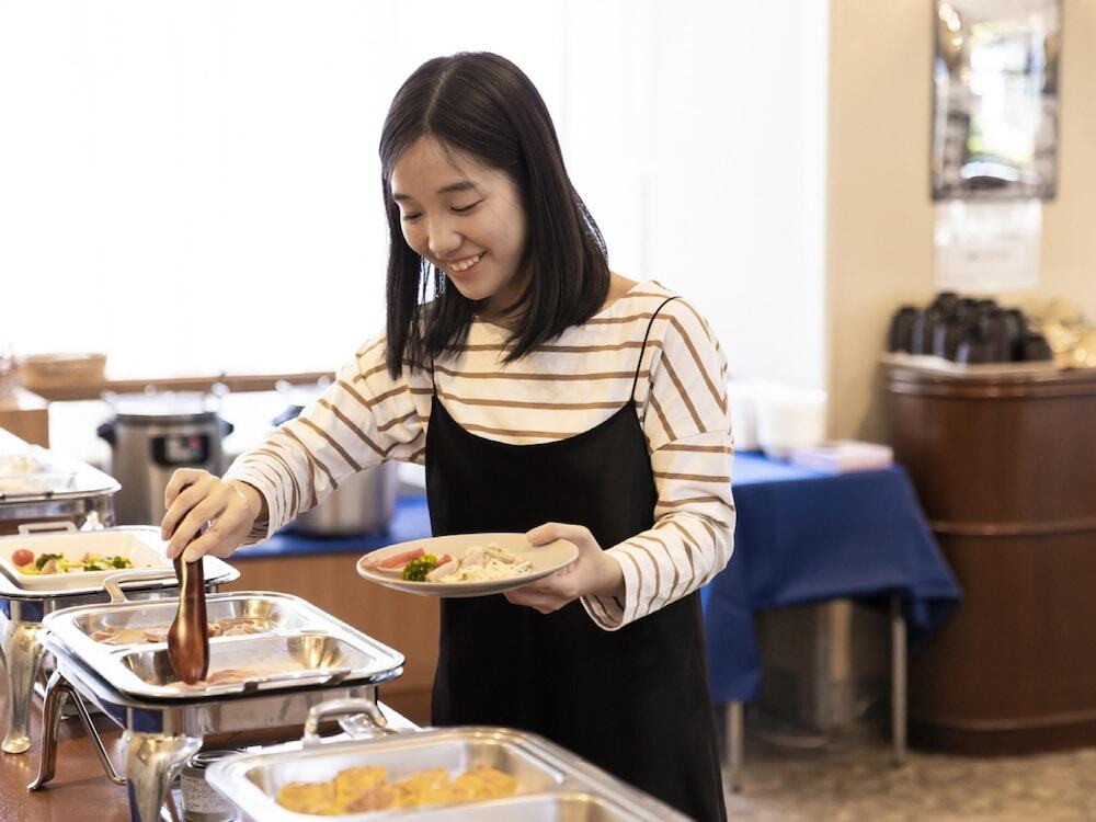 朝食ビュッフェ