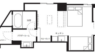 [最上階スーペリアツイン] クイーン2台/ビューバス/35平米 禁煙