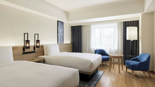 ルーム シングルベッド 2 台