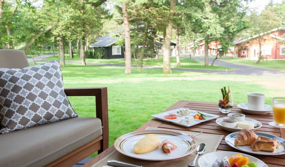 自然に包まれて
爽やかな朝食タイム / 1