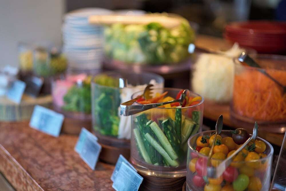 朝食ビュッフェ