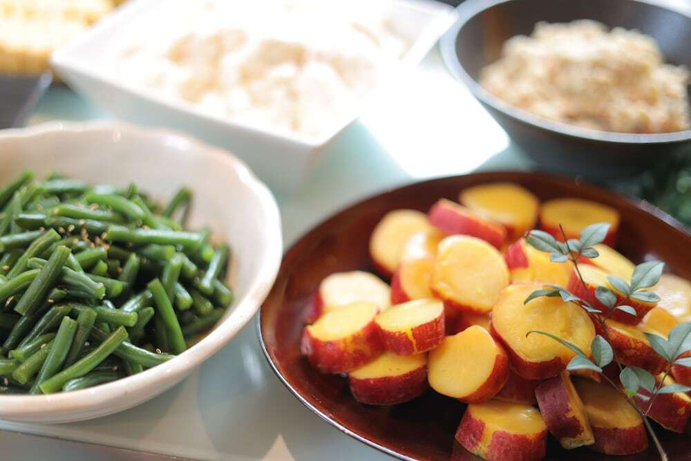 朝食ビュッフェ