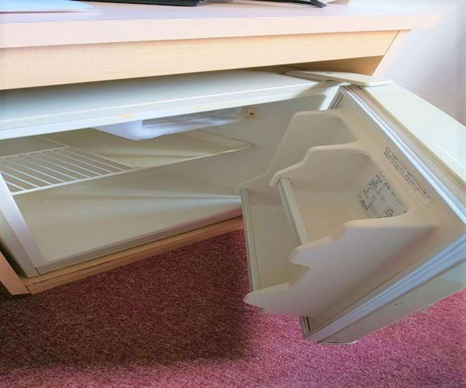 客室内のダイニングエリア