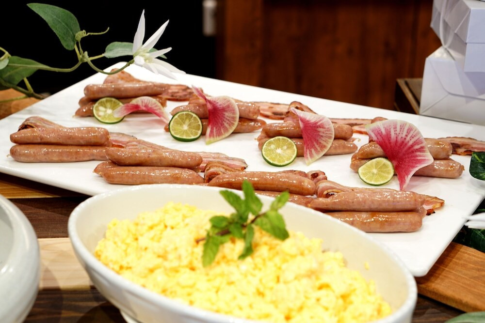 朝食ビュッフェ